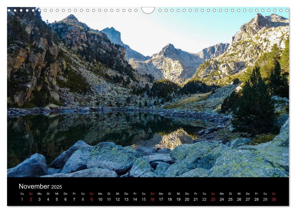 Weitere Ansicht: Spanische - Pyrenäen Carros de Foc (Wandkalender 2025 DIN A3 quer), CALVENDO Monatskalender | Thomas Bering, Calvendo