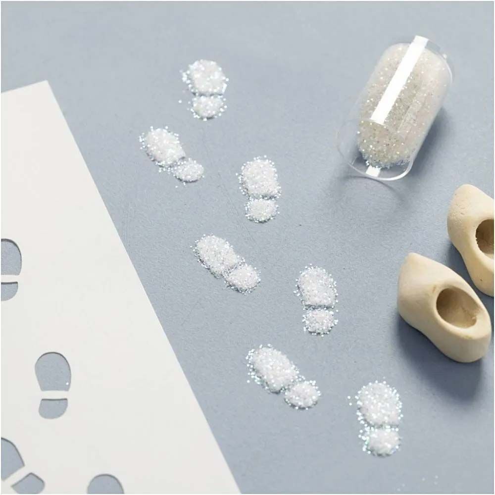 Weitere Ansicht: Fußabdrücke, Mini-Kreativ-Set für Wichteltüre