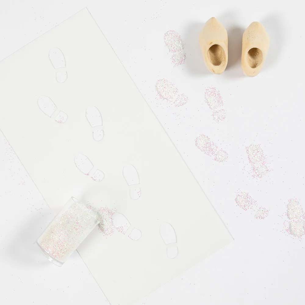 Weitere Ansicht: Fußabdrücke, Mini-Kreativ-Set für Wichteltüre