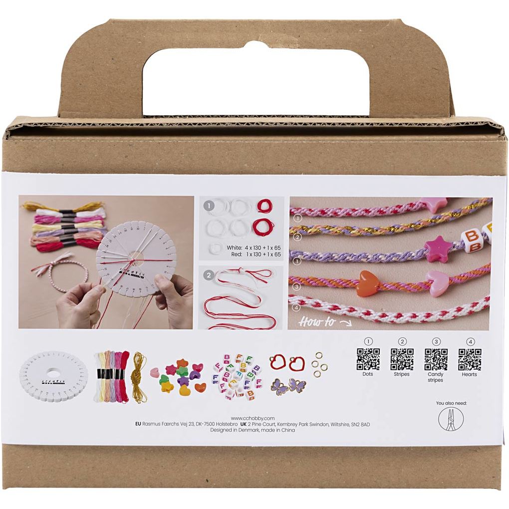 Weitere Ansicht: Creativ Company DIY Sets Beads Mini Kreativ Mix Schmuck, Freundschaftsschmuck, Kreativ Box