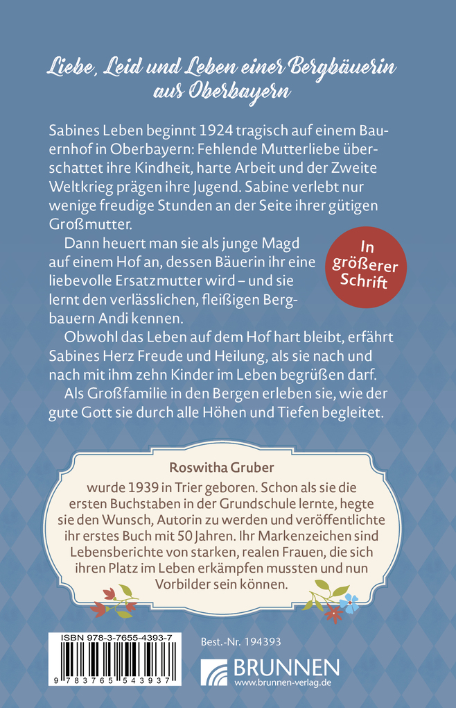 Weitere Ansicht: Erinnerungen einer Bergbäuerin | Roswitha Gruber