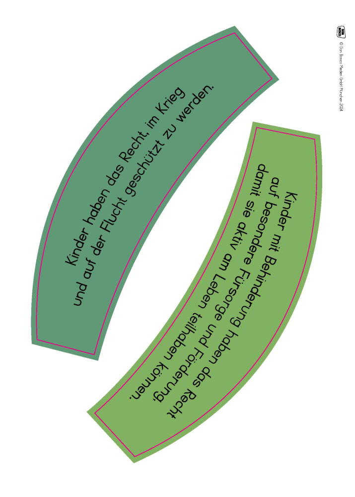 Weitere Ansicht: Die Kinderrechte. Ein Legekreis für die Grundschule in 10 Bildern | Melanie Fenzl