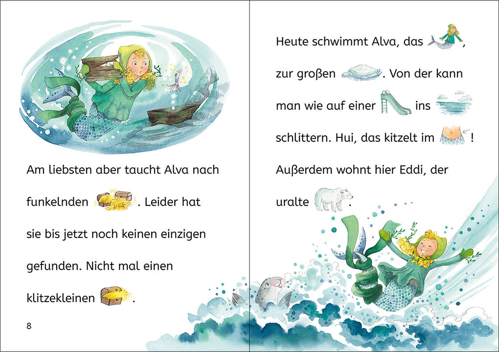 Weitere Ansicht: Bildermaus - Die Meermädchen und die Funkelperlen | Annette Moser