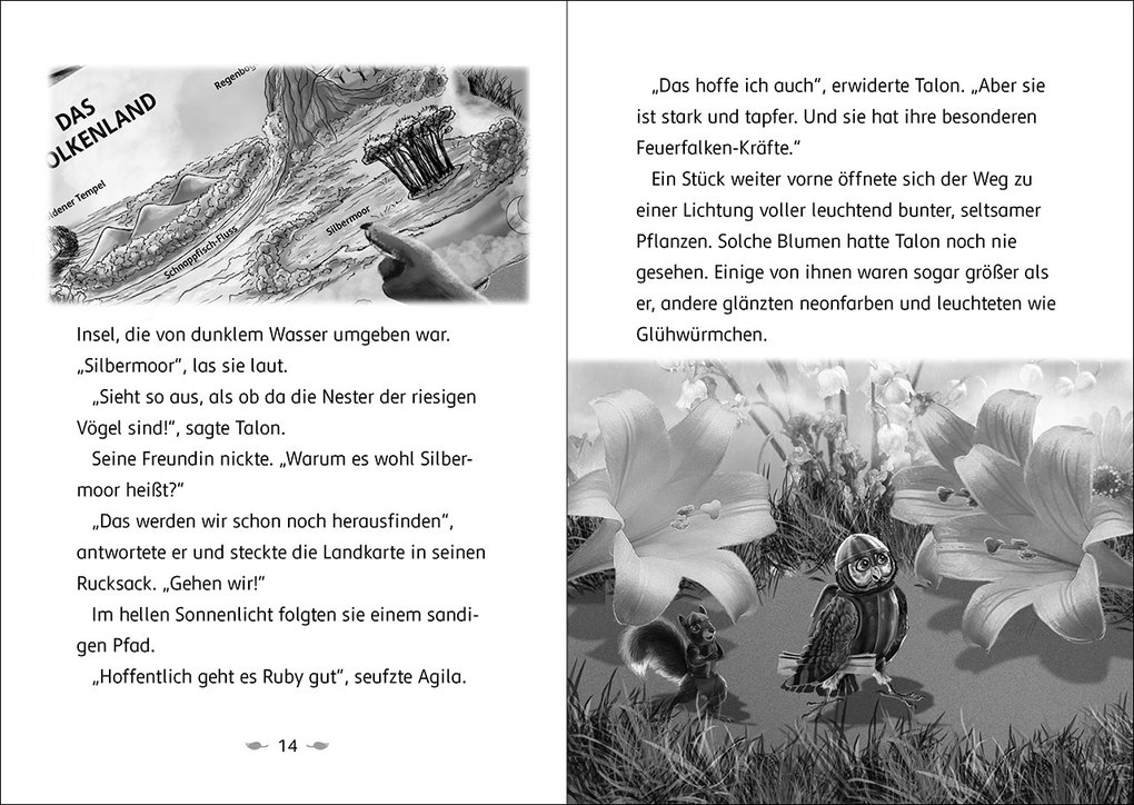 Weitere Ansicht: Der letzte Feuerfalke und das Silbermoor (Band 8) | Katrina Charman