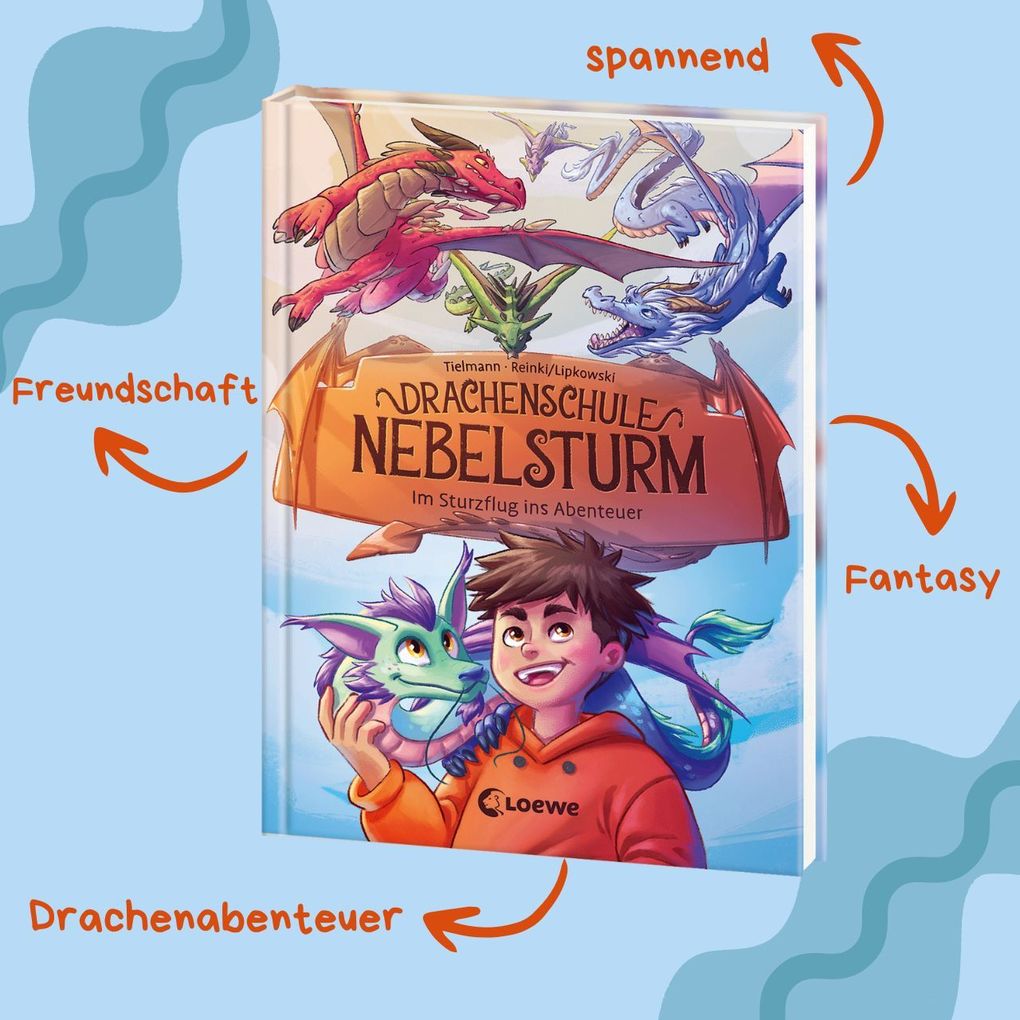 Weitere Ansicht: Drachenschule Nebelsturm (Band 1) - Im Sturzflug ins Abenteuer | Christian Tielmann