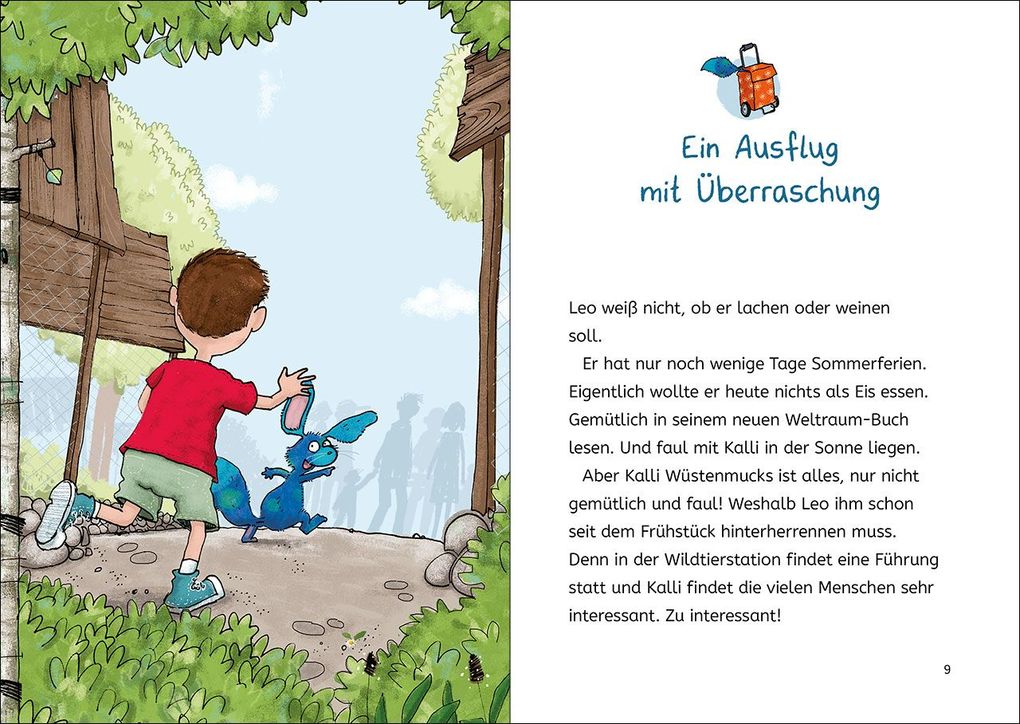 Weitere Ansicht: Kalli Wüstenmucks lebt gefährlich (Band 3) | Julie Leuze, Anke Loose
