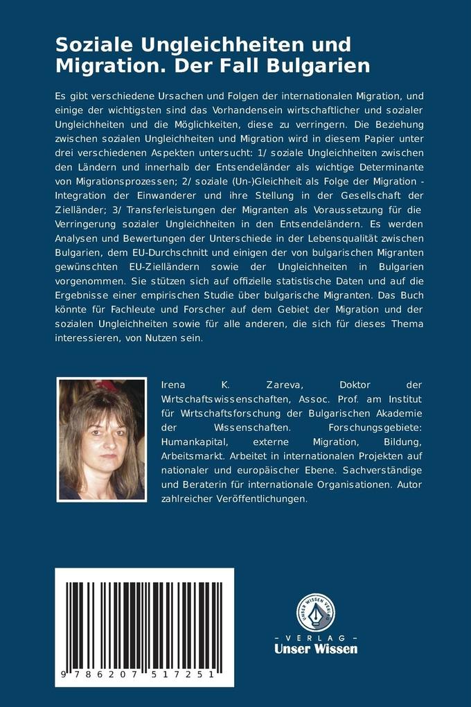 Weitere Ansicht: Soziale Ungleichheiten und Migration. Der Fall Bulgarien | Irena Zareva