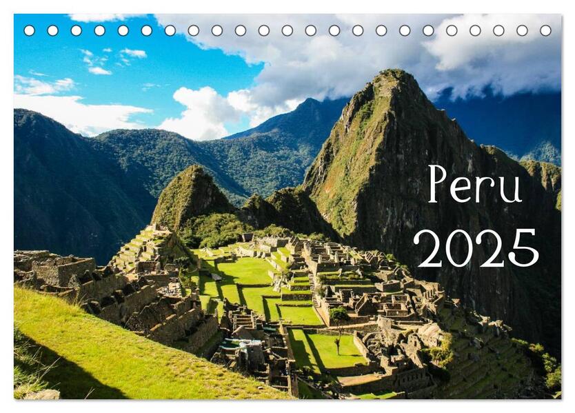 Produktbild: Peru 2025 (Tischkalender 2025 DIN A5 quer), CALVENDO Monatskalender | Andy Grieshober