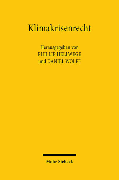 Produktbild: Klimakrisenrecht