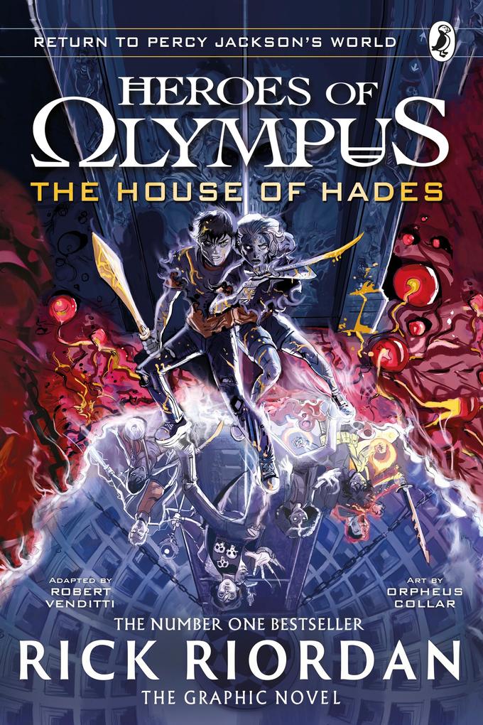 Produktbild: The House of Hades: The Graphic Novel (Heroes of Olympus Book 4) | Rick Riordan
