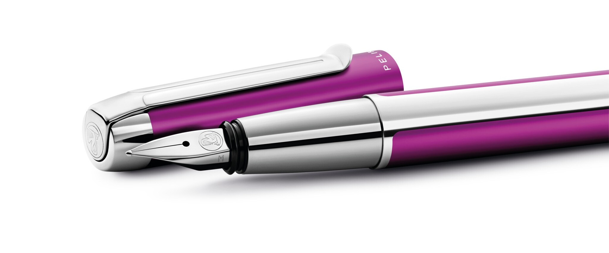 Produktbild: Pelikan Füller Pura® P40, Geschenk-Etui, Violett F