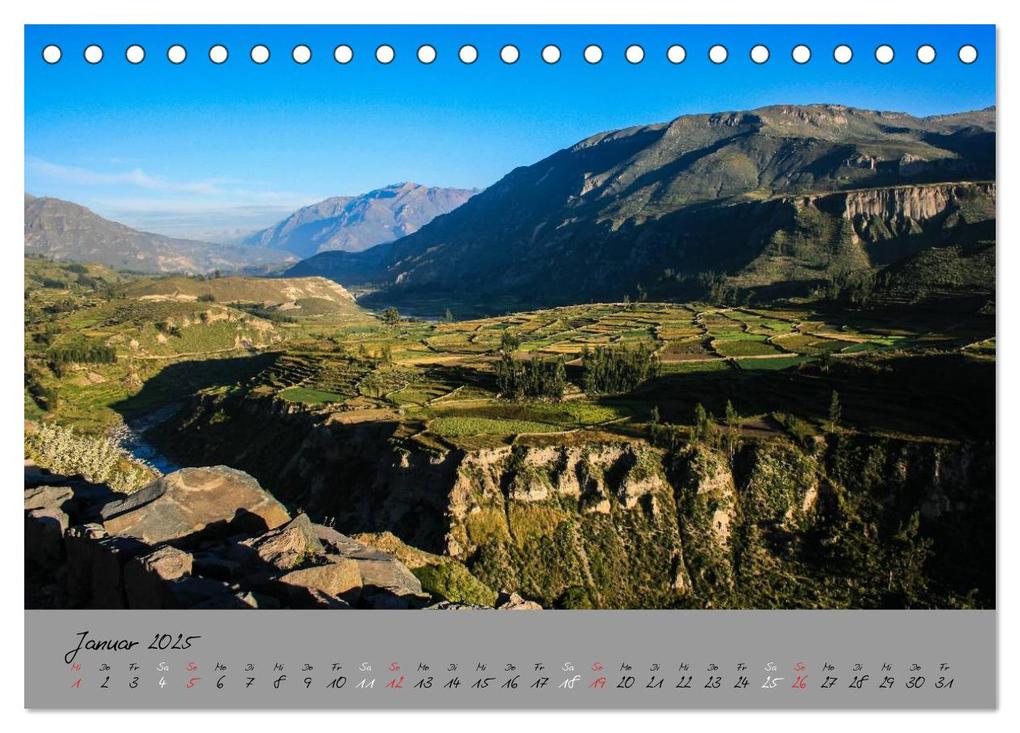 Weitere Ansicht: Peru 2025 (Tischkalender 2025 DIN A5 quer), CALVENDO Monatskalender | Andy Grieshober