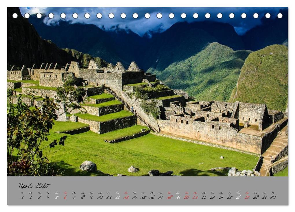 Weitere Ansicht: Peru 2025 (Tischkalender 2025 DIN A5 quer), CALVENDO Monatskalender | Andy Grieshober