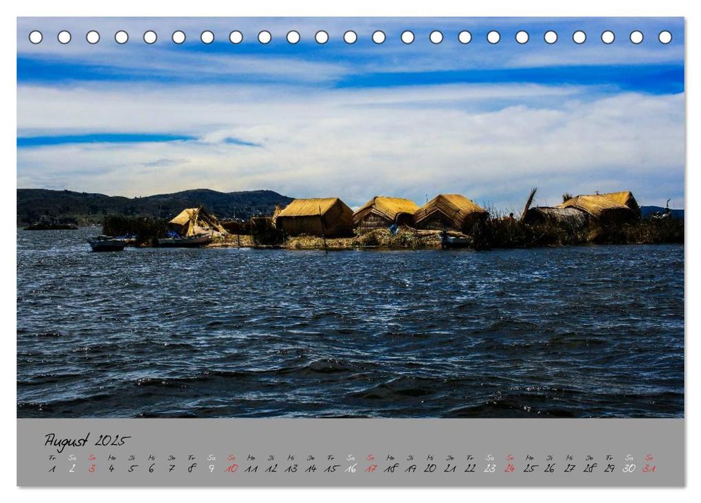 Weitere Ansicht: Peru 2025 (Tischkalender 2025 DIN A5 quer), CALVENDO Monatskalender | Andy Grieshober