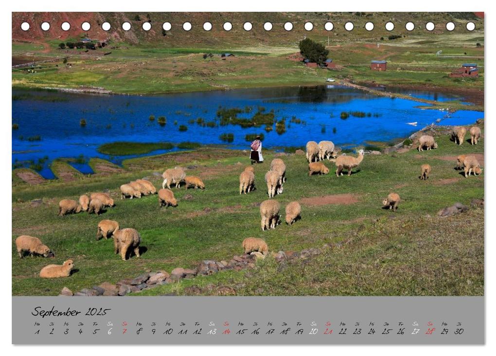 Weitere Ansicht: Peru 2025 (Tischkalender 2025 DIN A5 quer), CALVENDO Monatskalender | Andy Grieshober