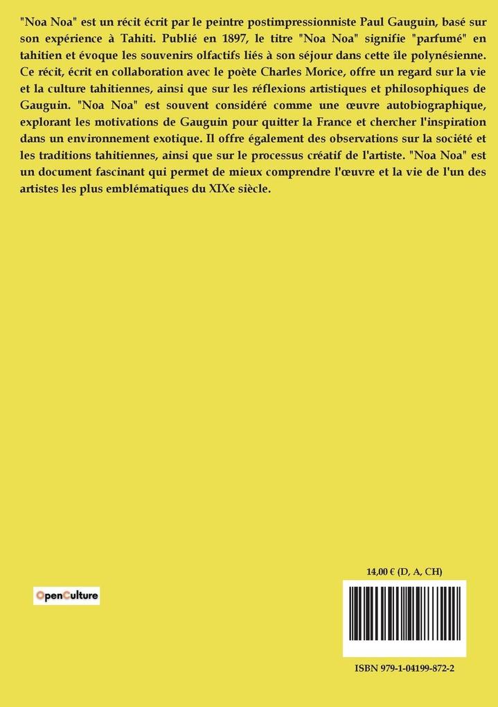 Weitere Ansicht: Noa Noa | Charles Morice, Paul Gauguin