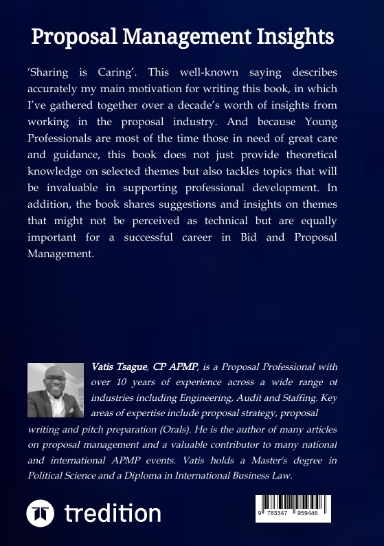 Weitere Ansicht: Proposal Management Insights | Vatis Tsague