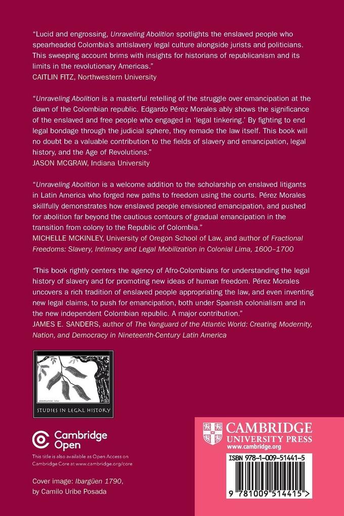 Weitere Ansicht: Unraveling Abolition | Edgardo Pérez Morales