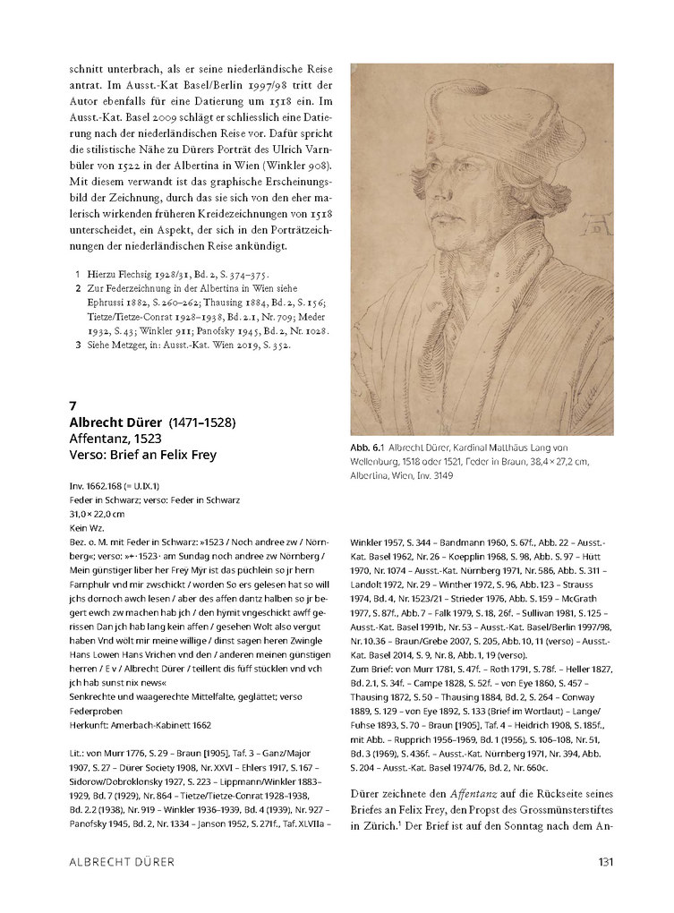 Weitere Ansicht: Albrecht Dürer und sein Kreis | Christian Müller