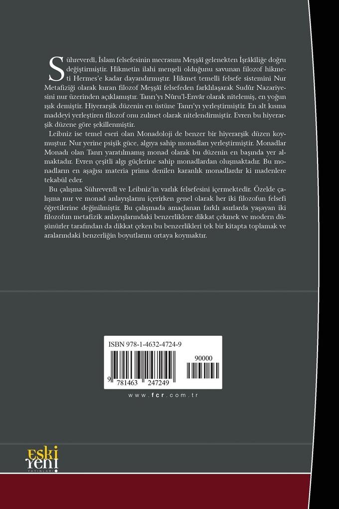 Weitere Ansicht: Light/Monad Concepts in Suhrawardi and Leibniz | Semra Kzlarslan