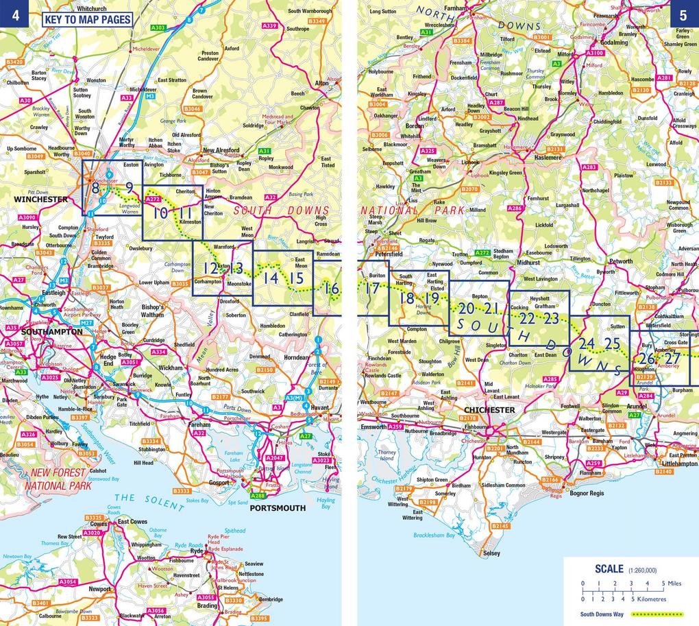Weitere Ansicht: South Downs Way | A-Z Maps