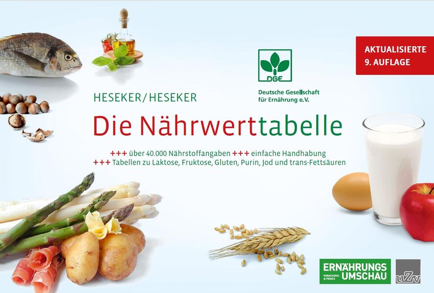 Produktbild: Die Nährwerttabelle | Helmut Heseker, Beate oec. troph. Heseker, Beate Heseker