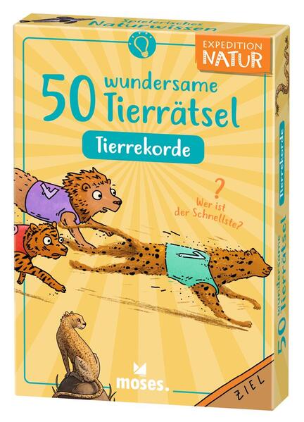 Produktbild: 50 wundersame Tierrätsel - Rekorde | Inga Marie Ramcke
