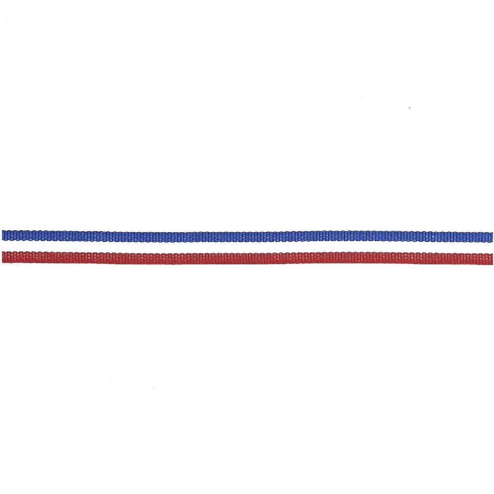 Produktbild: Webband Multi Streifen, Blau/Weiß/Rot