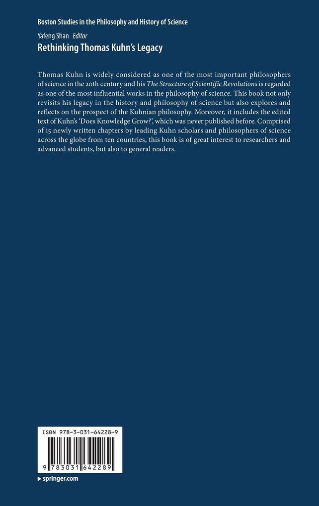 Weitere Ansicht: Rethinking Thomas Kuhn's Legacy
