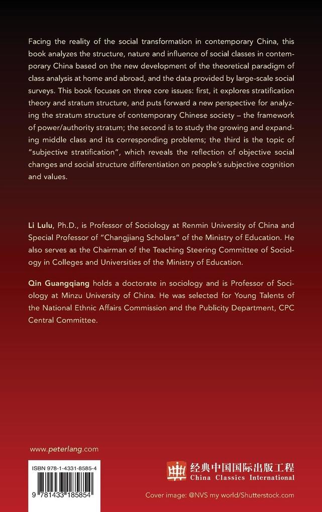 Weitere Ansicht: An Analysis on Class Structure in Contemporary China | Li Lulu, Qin Guangqiang