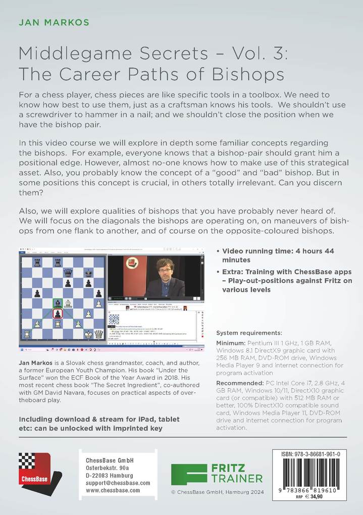Weitere Ansicht: Middlegame Secrets - Vol. 3 | Jan Markos