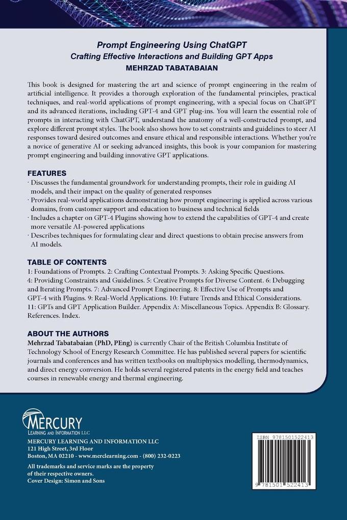 Weitere Ansicht: Prompt Engineering Using ChatGPT | Mehrzad Tabatabaian
