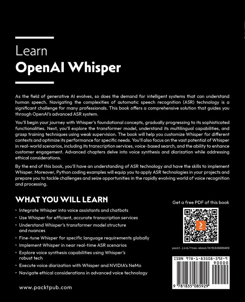 Weitere Ansicht: Learn OpenAI Whisper | Josué R. Batista