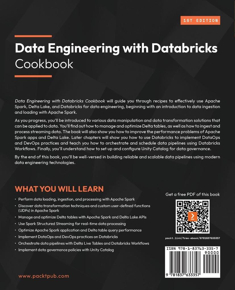 Weitere Ansicht: Data Engineering with Databricks Cookbook | Pulkit Chadha