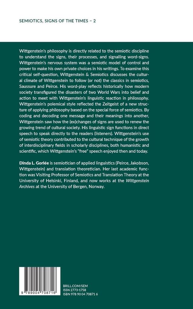 Weitere Ansicht: Wittgenstein & Semiotics