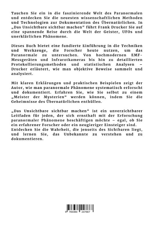 Weitere Ansicht: Das Unsichtbare sichtbar machen | Frank Drucker