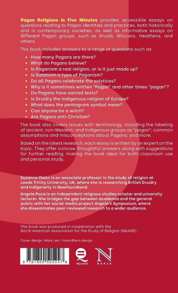Weitere Ansicht: Pagan Religions in Five Minutes | Suzanne Owen, Angela Puca