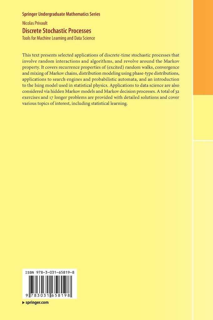 Weitere Ansicht: Discrete Stochastic Processes | Nicolas Privault