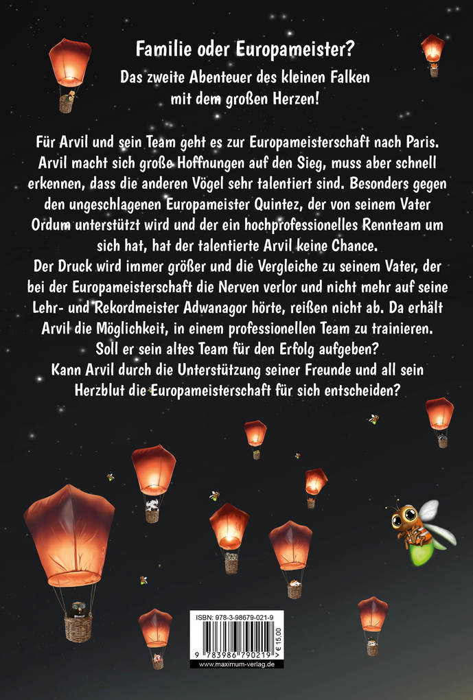 Weitere Ansicht: Arvil, der kleine Falke - Die Europameisterschaft | Thomas Forat