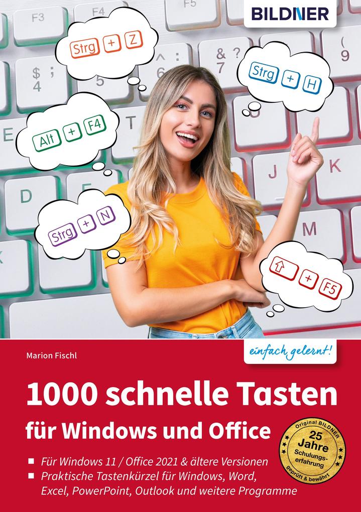 Produktbild: 1000 Schnelle Tasten für Windows und Office | Marion Fischl