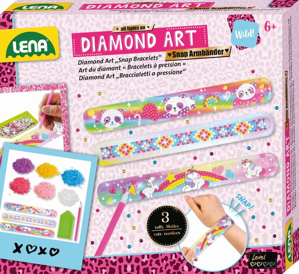 Produktbild: Lena - Diamond Art Snap Armbänder, FS