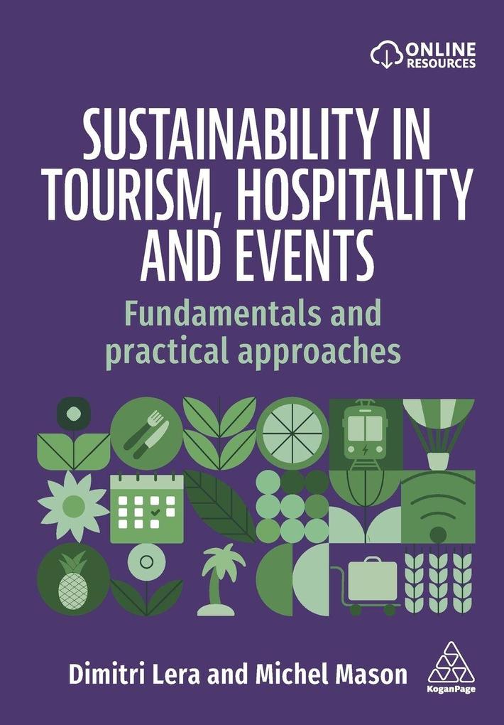 Produktbild: Sustainability in Tourism, Hospitality and Events | Dimitri Lera, Michel Mason