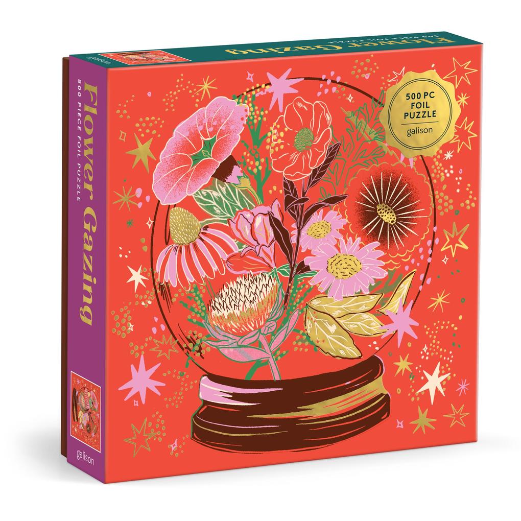 Produktbild: Flower Gazing. 500 Piece Foil Puzzle