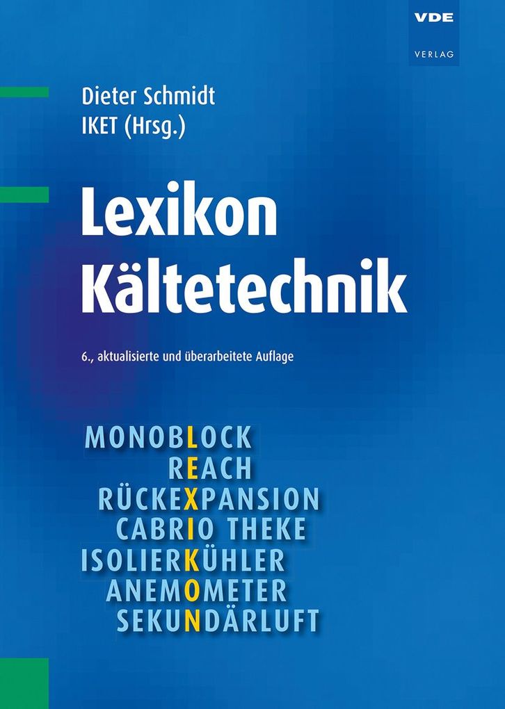 Weitere Ansicht: Lexikon Kältetechnik | Dieter Schmidt