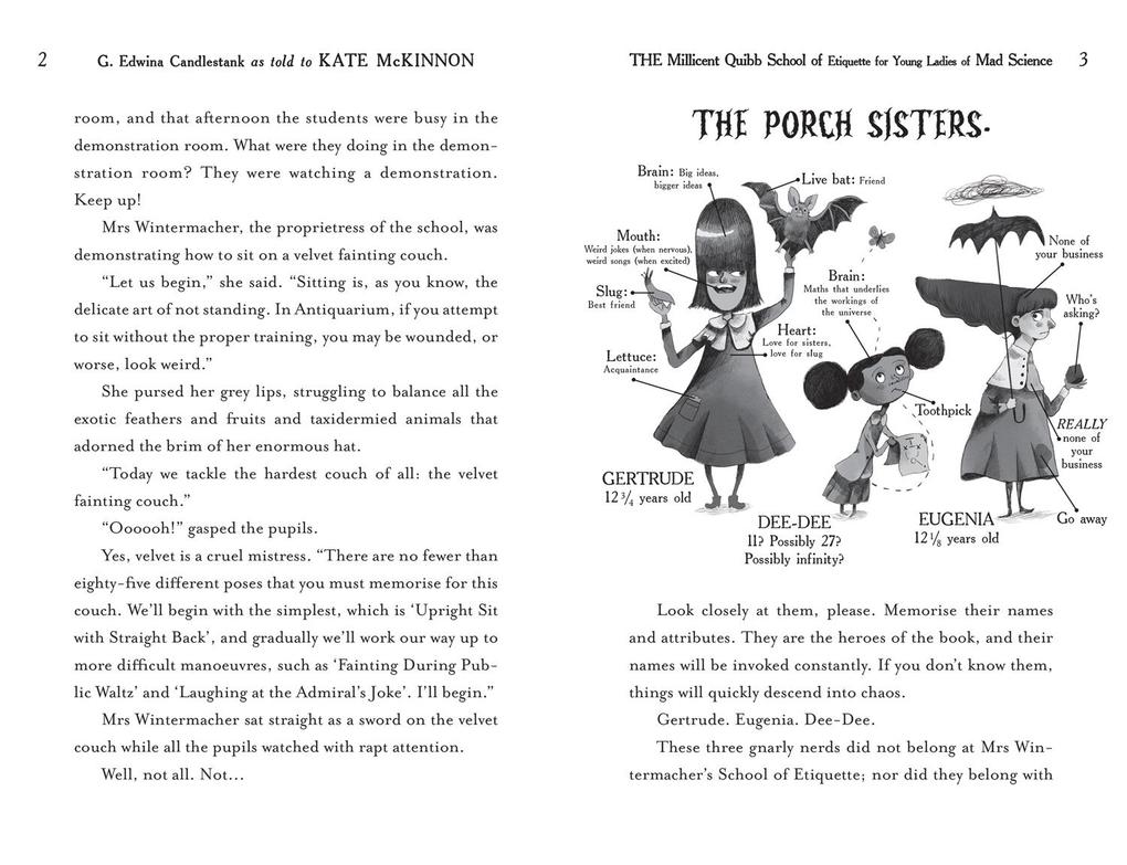 Weitere Ansicht: The Millicent Quibb School of Etiquette for Young Ladies of Mad Science | Kate Mckinnon