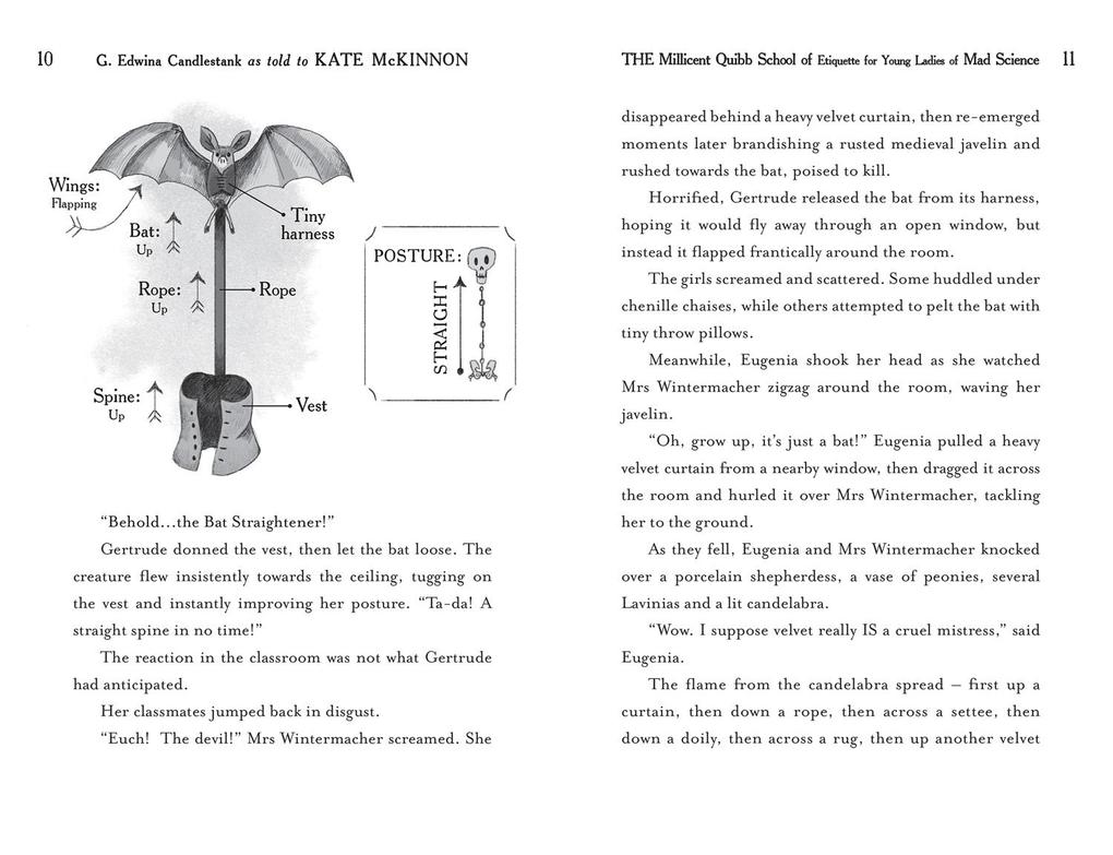 Weitere Ansicht: The Millicent Quibb School of Etiquette for Young Ladies of Mad Science | Kate Mckinnon