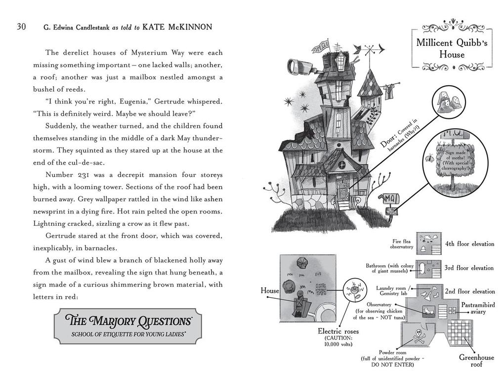 Weitere Ansicht: The Millicent Quibb School of Etiquette for Young Ladies of Mad Science | Kate Mckinnon