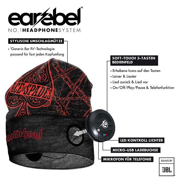 Weitere Ansicht: Style Dock Beanie Set Ace of Spades Os