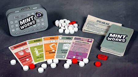 Weitere Ansicht: Funbot 1024744 - Mint Works, Das minzigkleine Spiel für zwischendurch!