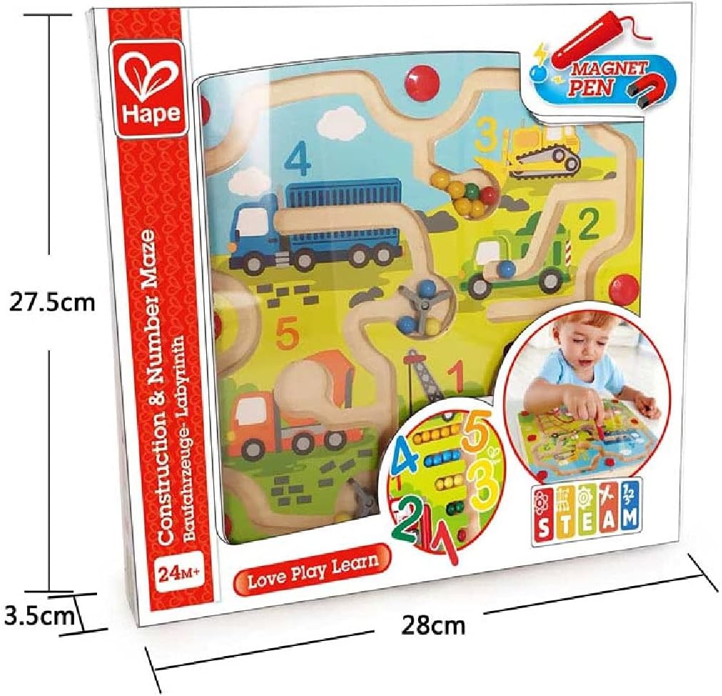 Weitere Ansicht: Hape - Baufahrzeuge- Labyrinth